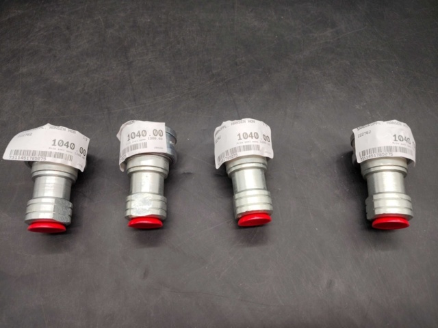 1491993-1 Hydrauliska snabbkopplingar, 4 st - Hansen, 1/2", hona, skyddslock