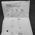 1506203-2 Duschset, 6 st – Tapwell RT2 900, Krom, Round T, free fixation