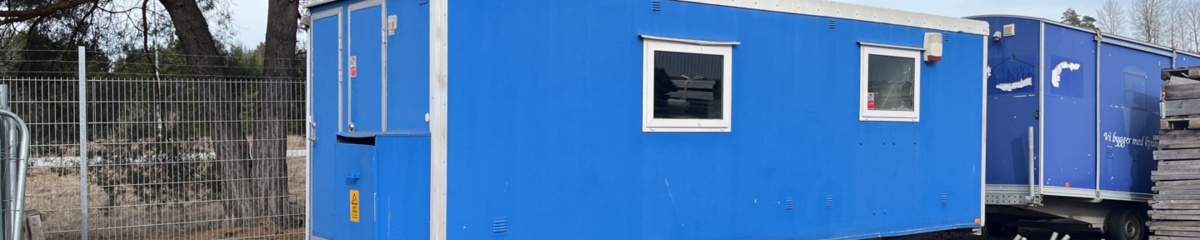 Bild som representerar auktionen - Avyttring containrar och manskapsbodar