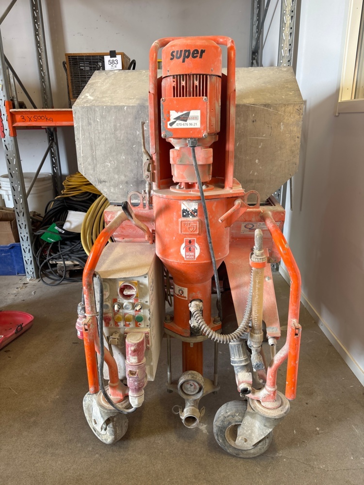 Puts och spackelpump - PFT G4 Super | PS Auction