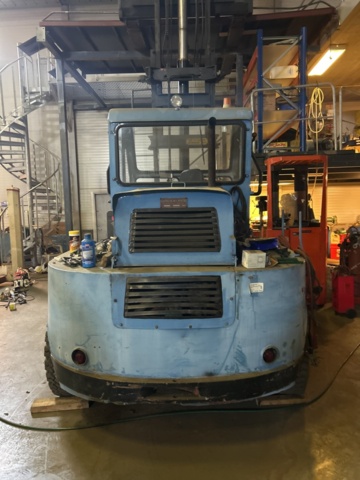 1503893-4 Truck Silverdalens mek verkstad -1969 (Reparationsobjekt)