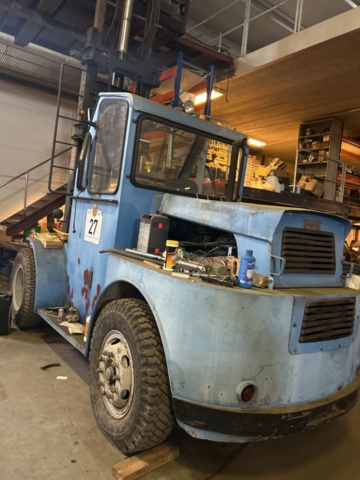 1503893-3 Truck Silverdalens mek verkstad -1969 (Reparationsobjekt)