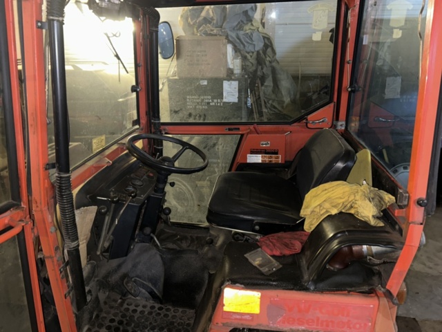 1503888-13 Minitraktor med plog - Hako Hakotrac 3800 D (Reparationsobjekt)