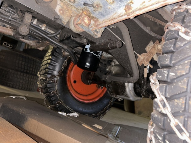 1503888-23 Minitraktor med plog - Hako Hakotrac 3800 D (Reparationsobjekt)