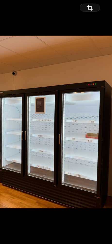 1405617-2 Beverage cooler with 3 doors – LED lighting – Large model
