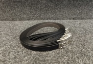 1506716 10 st Läderbälten, strl 90