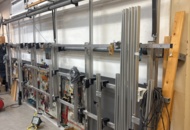 1505627 Monteringsvägg för markiser inkl. handverktyg