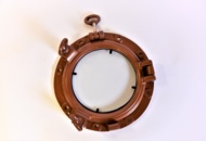 1506714 Fönster med glas ⌀ ca 25 cm