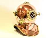 1506847 Dykarhjälm Replica Koppar/Mässing - US Navy Mark V