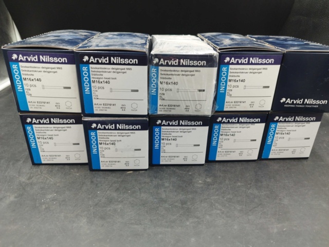 1480252-2 Hexagon screw M16x140, 10 boxes - Arvid Nilsson