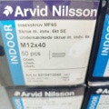 1480257-4 Allen screw M12x40, 10 boxes - Arvid Nilsson
