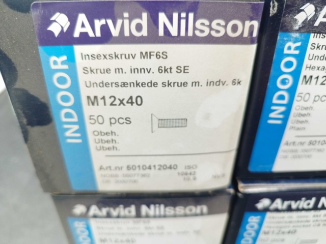 1480257-4 Allen screw M12x40, 10 boxes - Arvid Nilsson