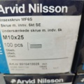 1480264-4 Insexskruv M10x25, 8 st lådor - Arvid Nilsson