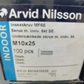 1480267-4 Allen screw M10x25, 8 boxes - Arvid Nilsson