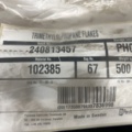 1506854-8 Trimethylolpropane flakes, Flexible hose, Plastic container, French door