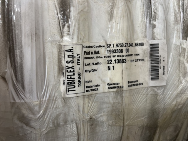 1506854-16 Trimethylolpropane flakes, Flexible hose, Plastic container, French door