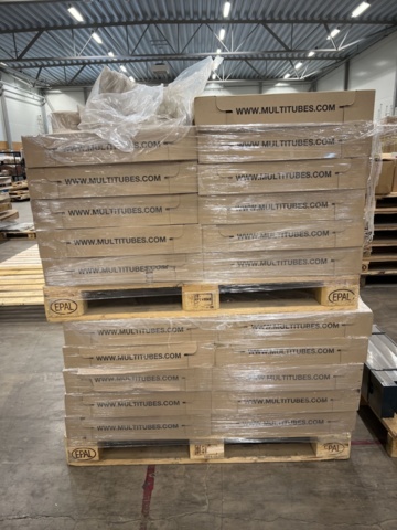 1506854-36 Trimethylolpropane flakes, Flexible hose, Plastic container, French door