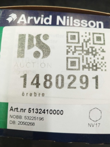1480291-3 Skarvmutter M10x40, 10 st lådor - Arvid Nilsson