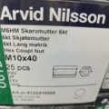 1480291-4 Skarvmutter M10x40, 10 st lådor - Arvid Nilsson