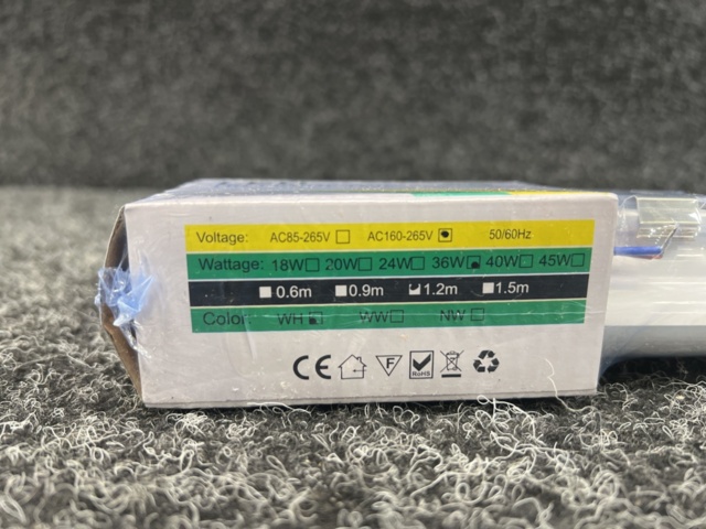1507380-11 15 stycken ledarmaturer 36W, 6500K