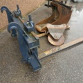 1503916-120 Traktorgrävare Huddig 1260C med tiltrotator + redskap
