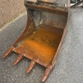 1503916-125 Traktorgrävare Huddig 1260C med tiltrotator + redskap