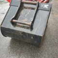 1503916-129 Traktorgrävare Huddig 1260C med tiltrotator + redskap