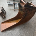 1503916-139 Traktorgrävare Huddig 1260C med tiltrotator + redskap