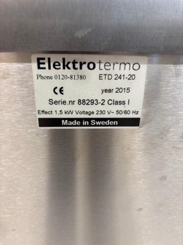 1482423-5 Tallriksdespenser och bläck