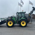 1503916-2 Traktorgrävare Huddig 1260C med tiltrotator + redskap