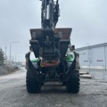 1503916-4 Traktorgrävare Huddig 1260C med tiltrotator + redskap