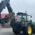 1503916-5 Traktorgrävare Huddig 1260C med tiltrotator + redskap