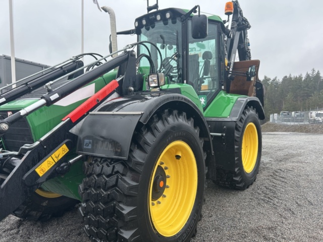 1503916-51 Traktorgrävare Huddig 1260C med tiltrotator + redskap