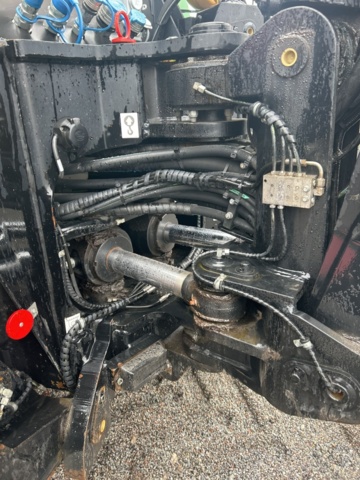 1503916-66 Traktorgrävare Huddig 1260C med tiltrotator + redskap