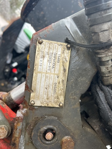 1503916-79 Traktorgrävare Huddig 1260C med tiltrotator + redskap