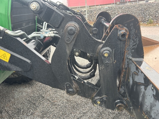 1503916-92 Traktorgrävare Huddig 1260C med tiltrotator + redskap