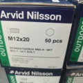 1506959-3 Sexkantskruv 10 st lådor - Arvid Nilsson, M12x20