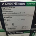 1507750-3 Vagnsbult 8 st lådor - Arvid Nilsson, M8x120, varmförzinkad
