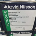1507906-3 Vagnsbult 8 st lådor - Arvid Nilsson, M8x50, varmförzinkad
