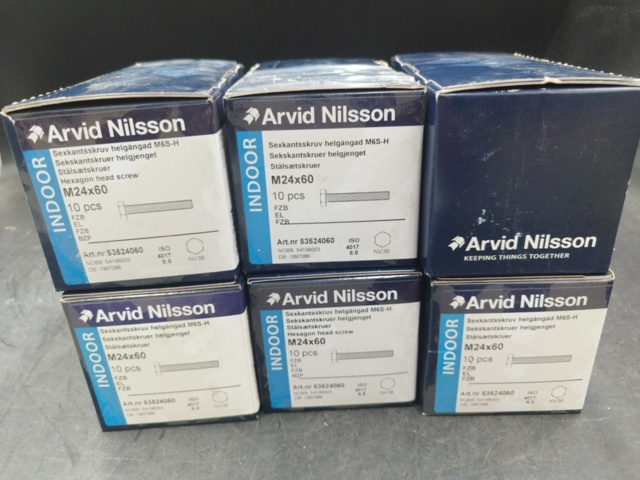 1508149-2 Sexkantskruv M24x60 6 st lådor - Arvid Nilsson