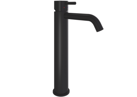 Sink mixer Svedbergs Skule smooth high, black matt