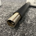 1507084-6 Tvättställsblandare Svedbergs Skule slät hög, svart matt