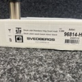 1507085-3 Tvättställsblandare Svedbergs Skule slät hög, svart matt