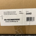 1507330-3 Tvättställ Svedbergs stora Ø40, borstad mässing