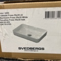 1507265-3 Tvättställ Svedbergs Fross 55x35 vit