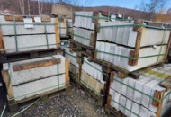 1094940 Granite curbstone RFV4 Straight 1100x100x300 mm Porto Gray approx. 77 m