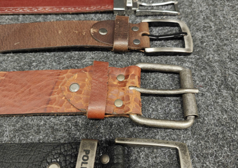 Image representing the auction - Disposal of leather belts &amp; braided belts