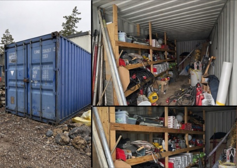 Image representing the auction - Disposal of container with construction and electrical materials