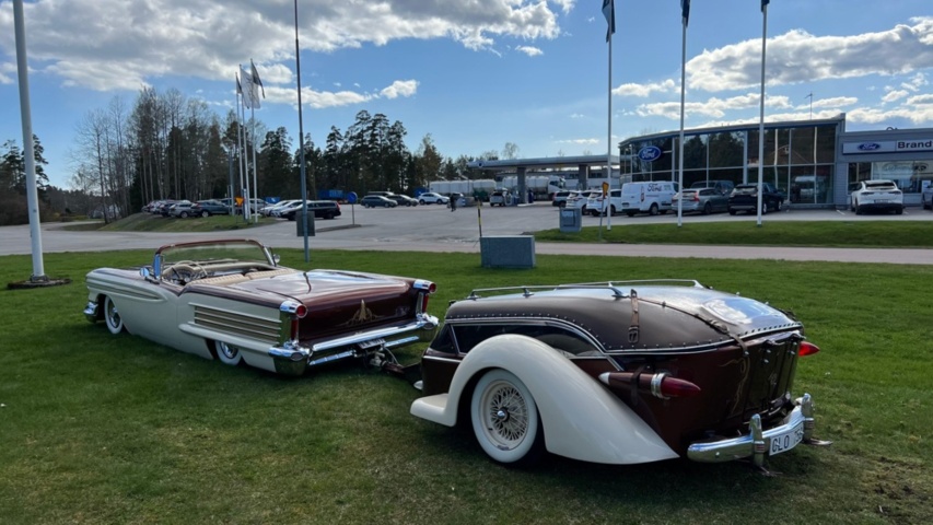 1471305-7 Custom Oldsmobile Dynamic 88 Holiday Coupé 6.1 V8 Hydra-Matic, 316hk, 1958