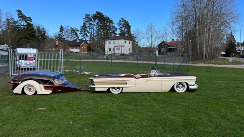 1471305-5 Custom Oldsmobile Dynamic 88 Holiday Coupé 6.1 V8 Hydra-Matic, 316hk, 1958